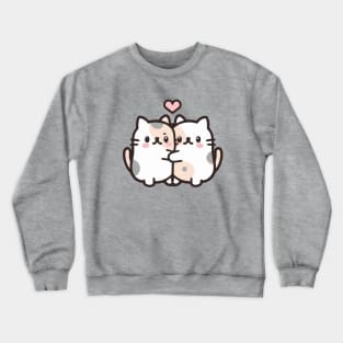 cute cat cartoon Crewneck Sweatshirt